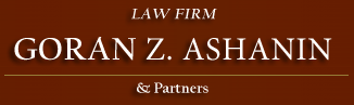 GORAN Z. ASHANIN & PARTNERS Law Firm